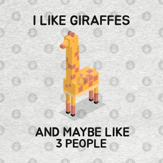 I like giraffes and maybe like 3 people by Screamingcat